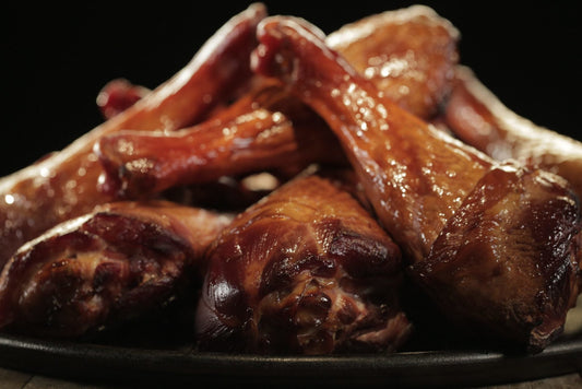 Honey Orange Smoked Turkey Legs Recipe